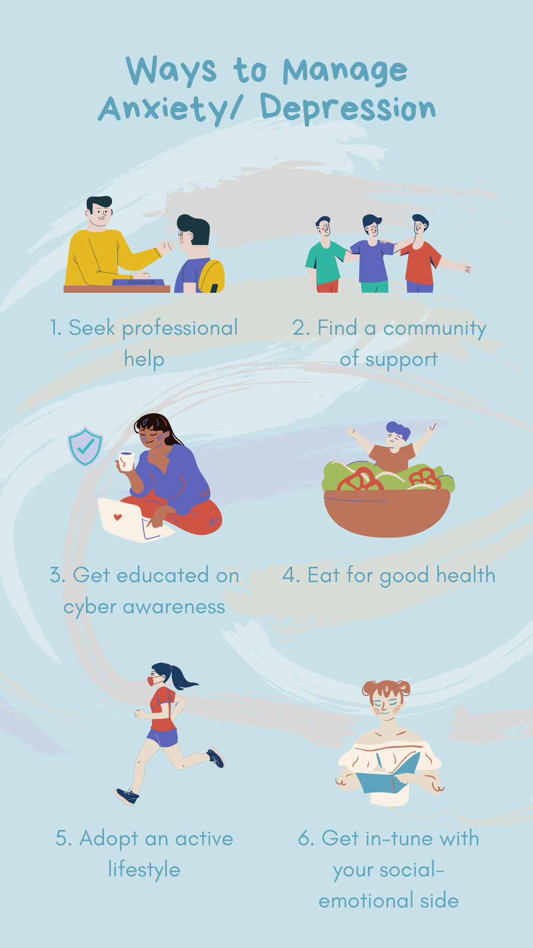 Ways to Manage Anxiety Depression
